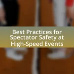Best Practices for Spectator Safety at High-Speed Events
