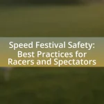 Speed Festival Safety: Best Practices for Racers and Spectators