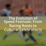 The Evolution of Speed Festivals: From Racing Roots to Cultural Celebrations