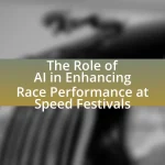 The Role of AI in Enhancing Race Performance at Speed Festivals