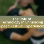 The Role of Technology in Enhancing Speed Festival Experiences